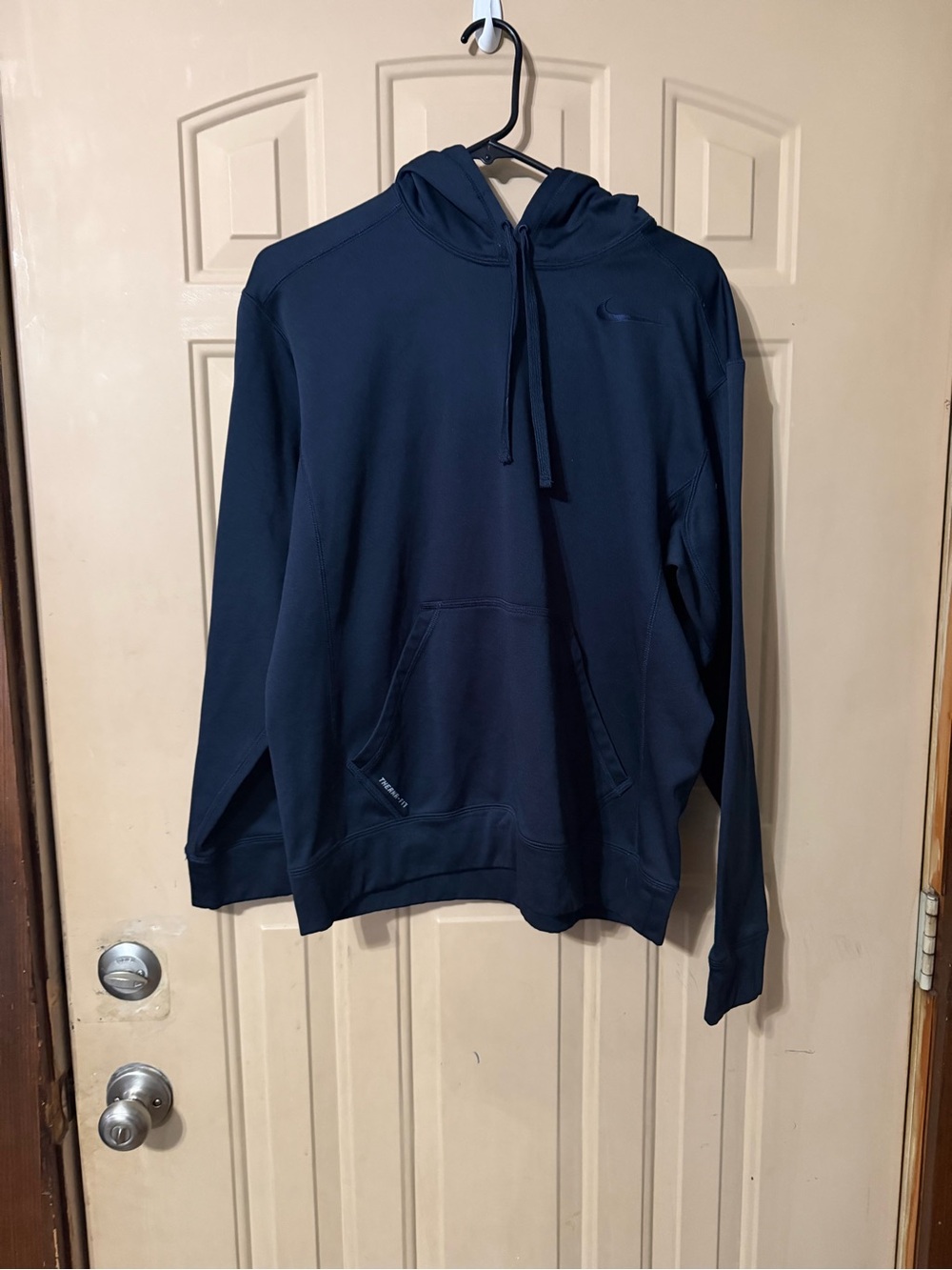 Nike Navy Performance Pullover Hoodie